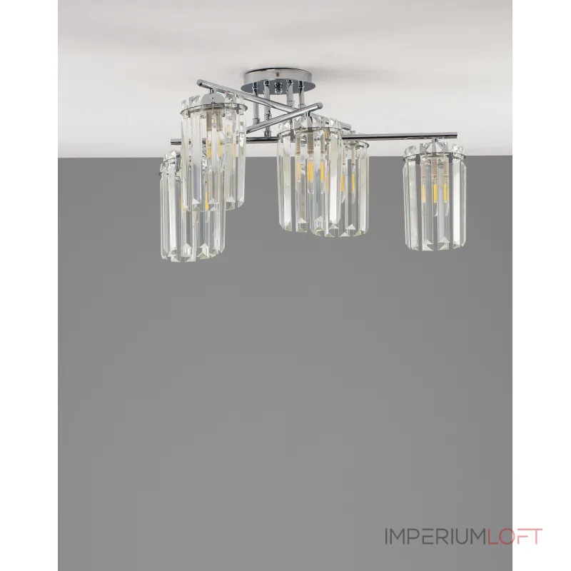 Потолочная люстра Moderli V10753-6C Everly Потолочная люстра Moderli V10753-6C Everly