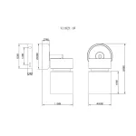 Спот Moderli V11821-1W Almero от ImperiumLoft
