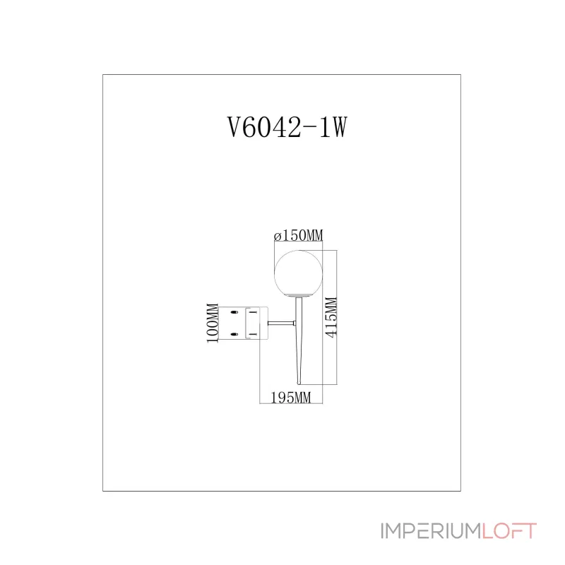 Настенный светильник Moderli Scrumbel V11561-1W от ImperiumLoft Настенный светильник Moderli Scrumbel V11561-1W от ImperiumLoft