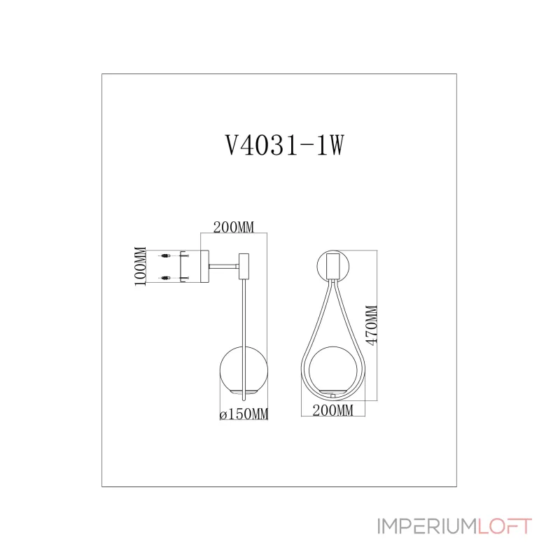 Настенный светильник Moderli Barocco V11574-1W от ImperiumLoft Настенный светильник Moderli Barocco V11574-1W от ImperiumLoft