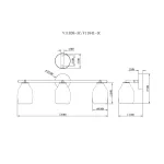 Спот Moderli V11841-3C Adalina от ImperiumLoft