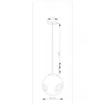 Подвесной светильник Moderli Amo V11519-1P