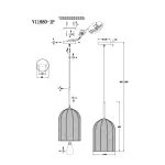 Светильник подвесной Moderli V11880-1P Yarn от ImperiumLoft