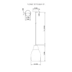 Светильник подвесной Moderli V11844-1P Adalina от ImperiumLoft