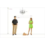 Подвесная люстра De City Букет 421015005 от ImperiumLoft