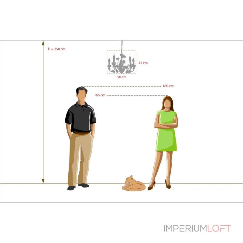 Подвесная люстра De City Букет 421015005 от ImperiumLoft Подвесная люстра De City Букет 421015005 от ImperiumLoft