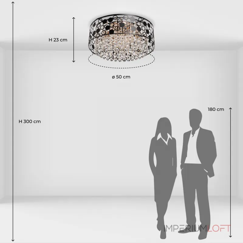 Потолочная люстра De City Бриз 111018507