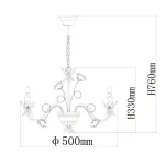 Подвесная люстра De City Букет 421015005 от ImperiumLoft