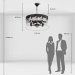 Подвесная люстра De City Бриз 111018305