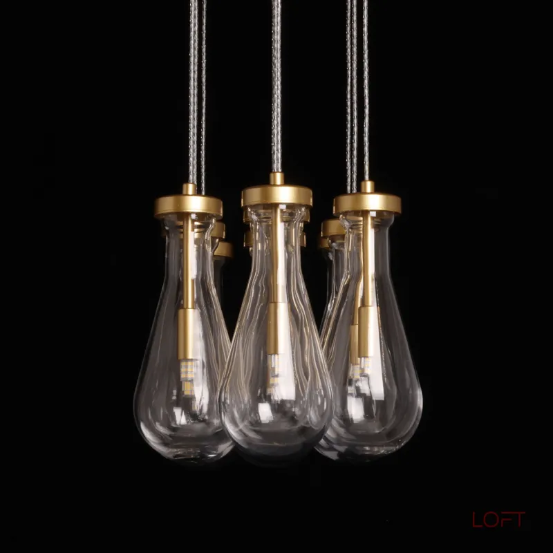 Подвесная люстра DeMarkt Крайс 657013909