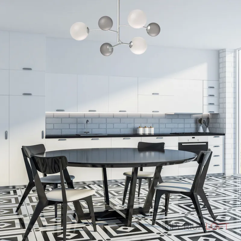 Люстра на штанге DeMarkt Гамбург 605018406 Люстра на штанге DeMarkt Гамбург 605018406