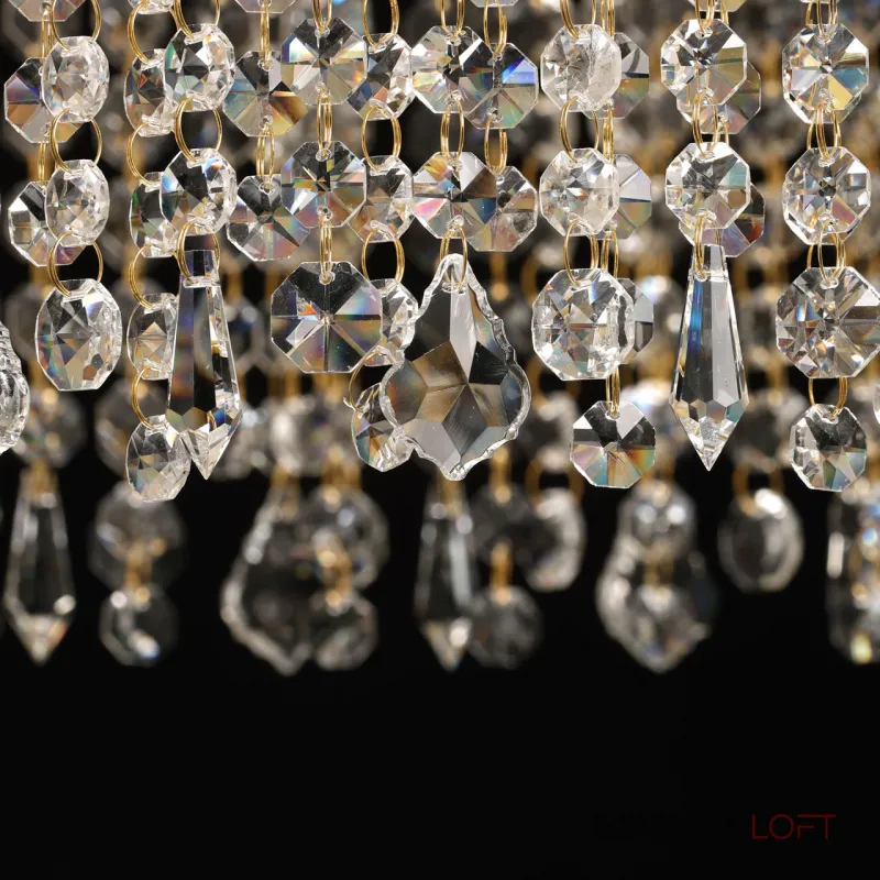 Подвесная люстра Chiaro Вассерфалл 617010602 Подвесная люстра Chiaro Вассерфалл 617010602