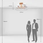 Потолочная люстра MW-Light Аэлита 480012805 от ImperiumLoft