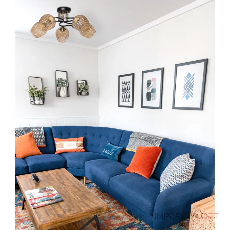 Потолочная люстра De City Альфа 324019405 Потолочная люстра De City Альфа 324019405