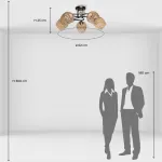 Потолочная люстра De City Альфа 324019405