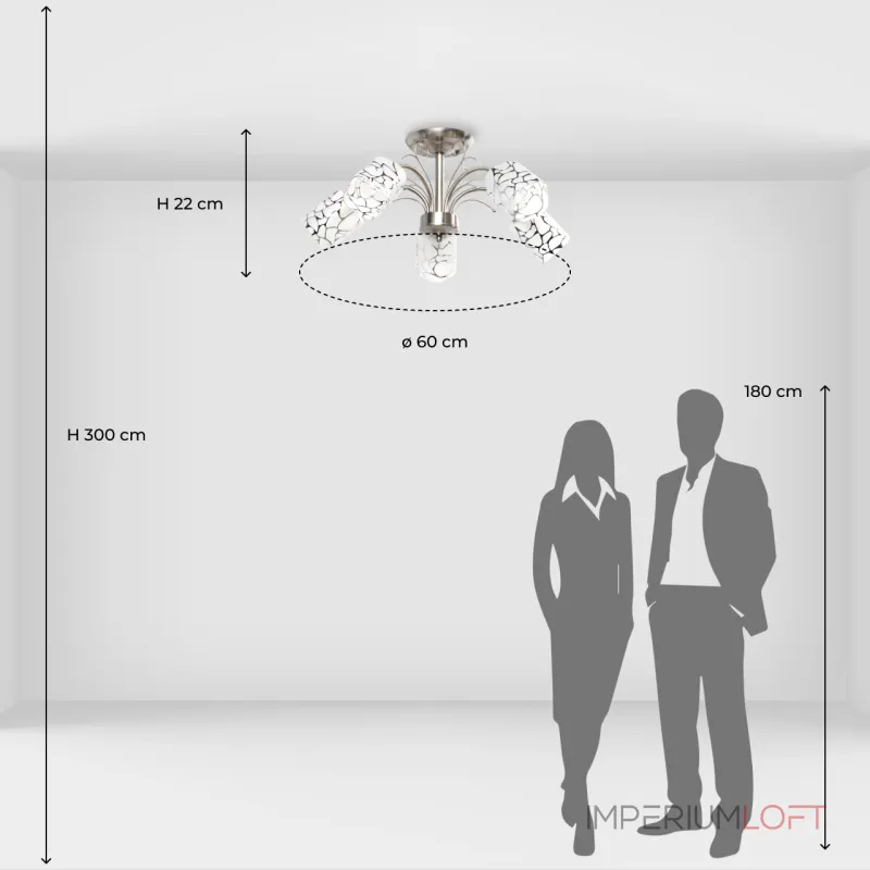 Потолочная люстра MW-Light Олимпия 261019505