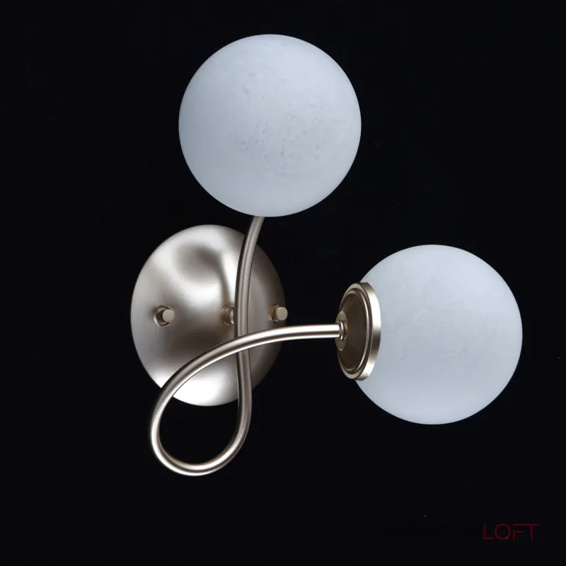 Бра MW-Light Оливия 306023502 Цвет арматуры золото Цвет плафонов белый от ImperiumLoft Бра MW-Light Оливия 306023502 Цвет арматуры золото Цвет плафонов белый от ImperiumLoft