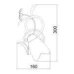 Бра MW-Light Аида 323023801 от ImperiumLoft