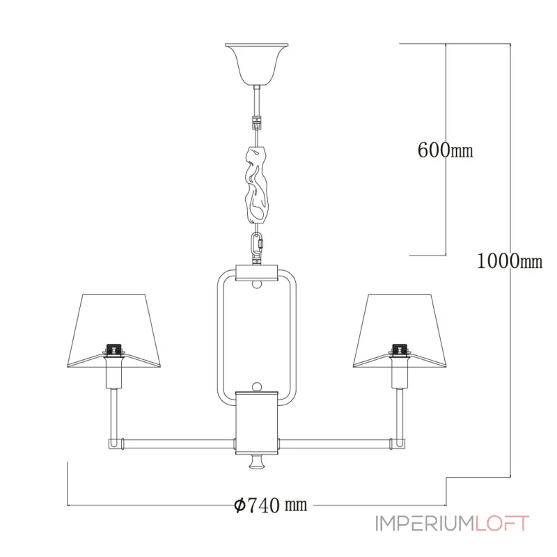 Подвесная люстра MW-Light София 355014608