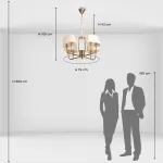 Подвесная люстра MW-Light София 355014608