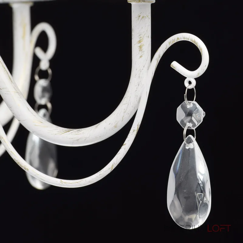 Подвесная люстра DeMarkt City Аврора 8 371010705 