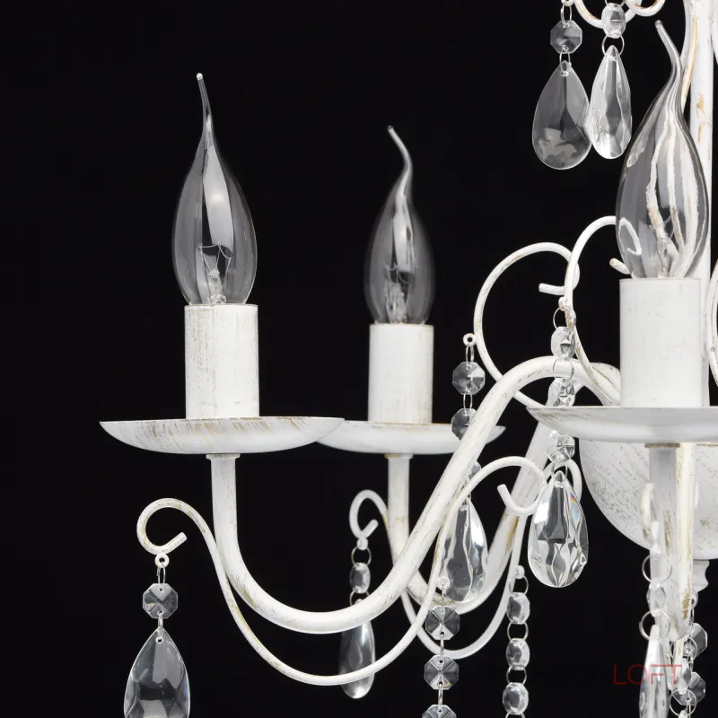 Подвесная люстра DeMarkt City Аврора 8 371010705 