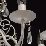 Подвесная люстра DeMarkt Аврора 14 371014208 Цвет плафонов прозрачный Цвет арматуры золото от ImperiumLoft