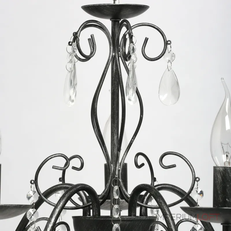 Подвесная люстра DeMarkt City Аврора 16 371015205 Подвесная люстра DeMarkt City Аврора 16 371015205