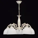 Подвесная люстра DeMarkt City Ариадна 450018305 Цвет плафонов белый Цвет арматуры золото от ImperiumLoft