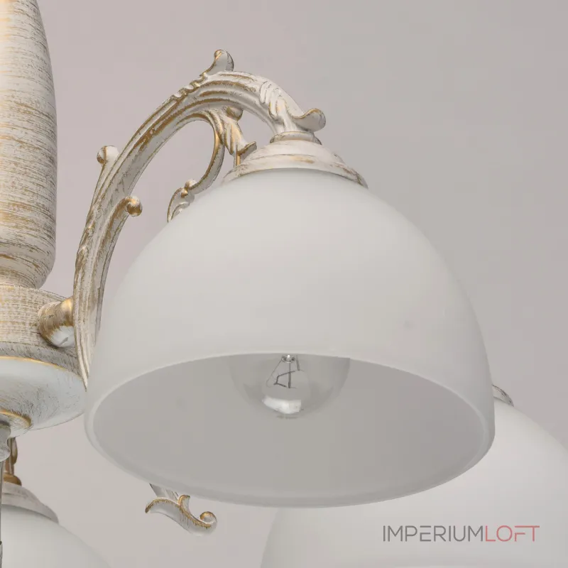 Подвесная люстра DeMarkt City Ариадна 450018305 Цвет плафонов белый Цвет арматуры золото от ImperiumLoft Подвесная люстра DeMarkt City Ариадна 450018305 Цвет плафонов белый Цвет арматуры золото от ImperiumLoft