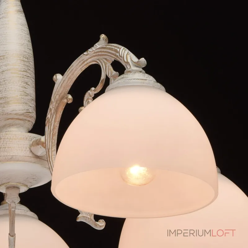 Подвесная люстра DeMarkt City Ариадна 450018305 Цвет плафонов белый Цвет арматуры золото от ImperiumLoft Подвесная люстра DeMarkt City Ариадна 450018305 Цвет плафонов белый Цвет арматуры золото от ImperiumLoft