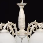 Подвесная люстра DeMarkt City Ариадна 450018305 Цвет плафонов белый Цвет арматуры золото от ImperiumLoft