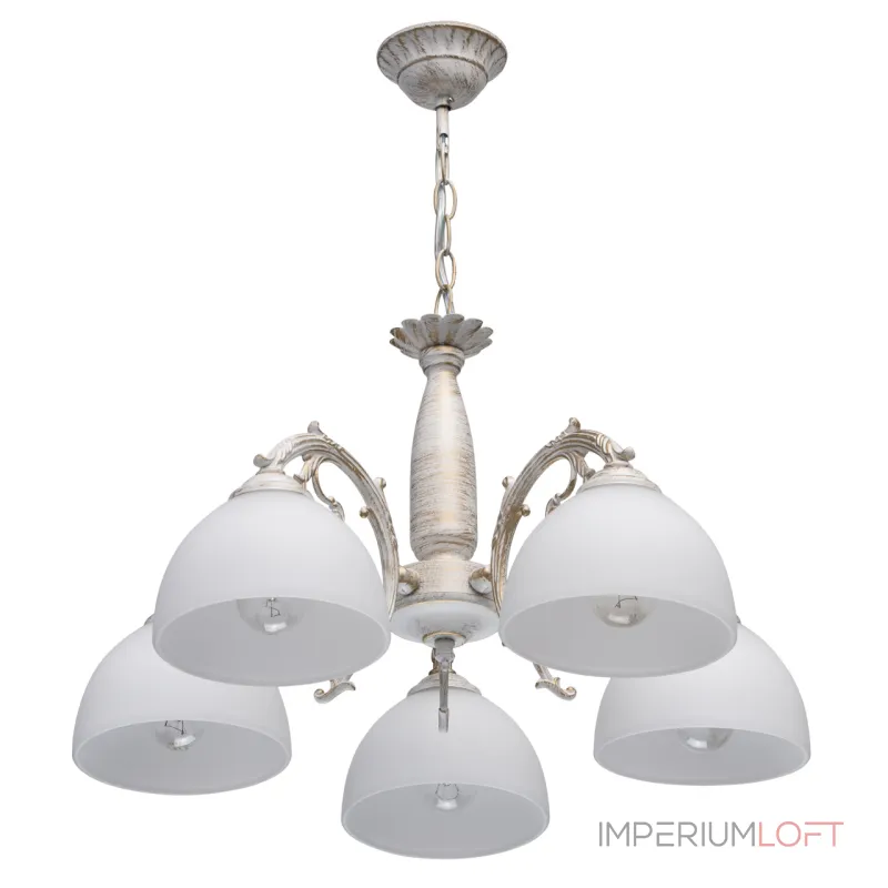 Подвесная люстра DeMarkt City Ариадна 450018305 Цвет плафонов белый Цвет арматуры золото от ImperiumLoft Подвесная люстра DeMarkt City Ариадна 450018305 Цвет плафонов белый Цвет арматуры золото от ImperiumLoft