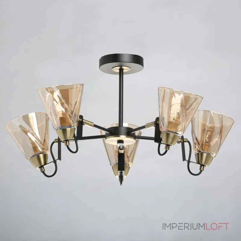 Потолочная люстра DeMarkt Гамбург 605016805 Потолочная люстра DeMarkt Гамбург 605016805