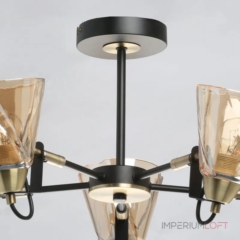 Потолочная люстра DeMarkt Гамбург 605016805 Потолочная люстра DeMarkt Гамбург 605016805