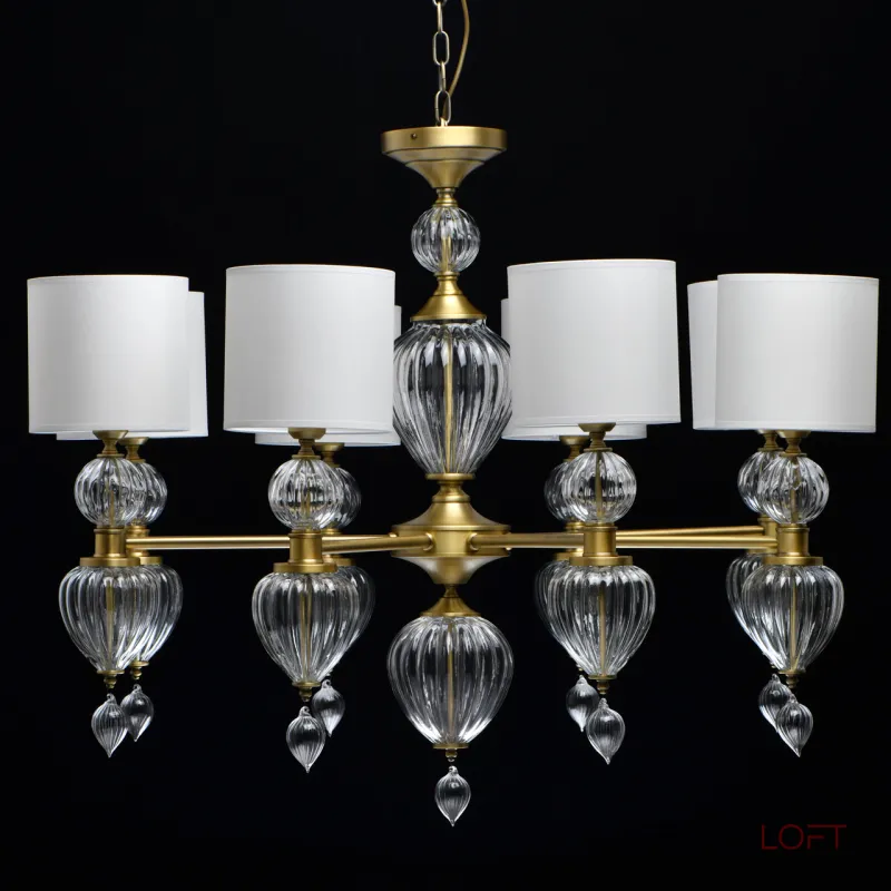 Подвесная люстра Chiaro Оделия 619011408 Подвесная люстра Chiaro Оделия 619011408