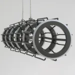 Подвесной светильник DeMarkt Айсфельд 3 655011201 от ImperiumLoft