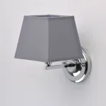 Бра DeMarkt City Конрад 6 667021501 Цвет арматуры хром Цвет плафонов серый от ImperiumLoft