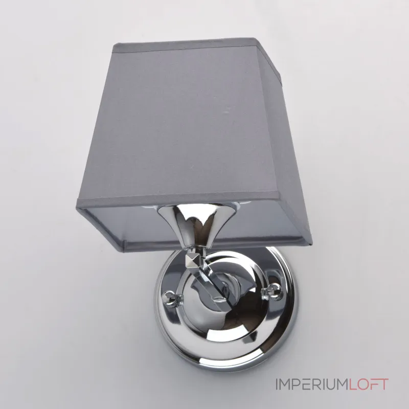 Бра DeMarkt City Конрад 6 667021501 Цвет арматуры хром Цвет плафонов серый от ImperiumLoft