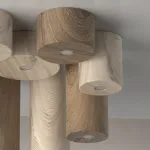 Накладной светильник DeMarkt Иланг 4 712010201 Цвет арматуры коричневый Цвет плафонов коричневый от ImperiumLoft