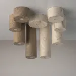 Накладной светильник DeMarkt Иланг 5 712010801 Цвет арматуры коричневый Цвет плафонов коричневый от ImperiumLoft