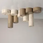 Накладной светильник DeMarkt Иланг 5 712010801 Цвет арматуры коричневый Цвет плафонов коричневый от ImperiumLoft