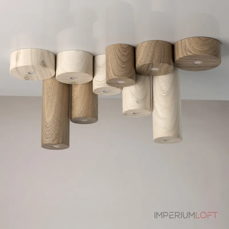 Накладной светильник DeMarkt Иланг 5 712010801 Цвет арматуры коричневый Цвет плафонов коричневый от ImperiumLoft Накладной светильник DeMarkt Иланг 5 712010801 Цвет арматуры коричневый Цвет плафонов коричневый от ImperiumLoft