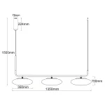 Подвесной светильник DeMarkt Ауксис 722010803