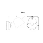 Бра MyFar Clementine MR2280-1W от ImperiumLoft