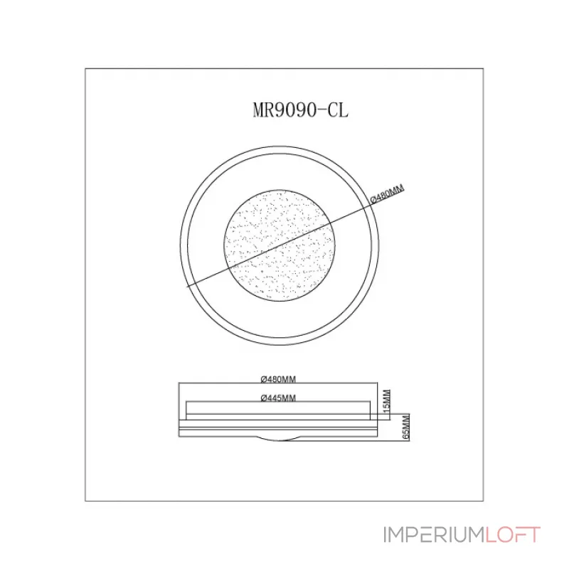 Потолочный светильник MyFar Despina MR9090-CL от ImperiumLoft Потолочный светильник MyFar Despina MR9090-CL от ImperiumLoft