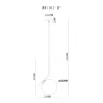 Подвесной светильник MyFar Pierre MR1161-1P от ImperiumLoft