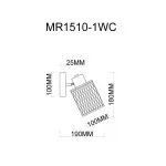 Спот MyFar Cathy MR1510-1WC от ImperiumLoft