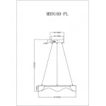 Подвесной светильник MyFar Diona MR9180-PL от ImperiumLoft
