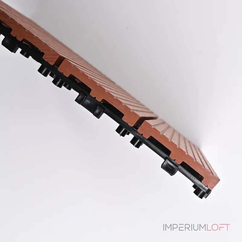 Садовая плитка ДПК 30x30 RED WOOD SH-WPCSG-4H-24 , террасный паркет Садовая плитка ДПК 30x30 RED WOOD SH-WPCSG-4H-24 , террасный паркет